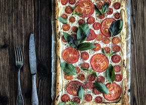 TOMATEN TARTE – SCHNELL UND EINFACH