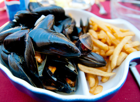 Moules-frites, c'est chic!