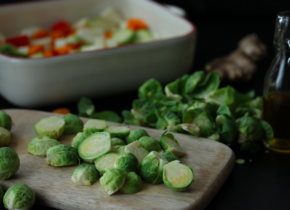 Grüner Spargel im Gersten-Risotto