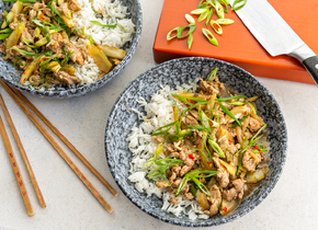 Pork and Fennel Stir-Fry