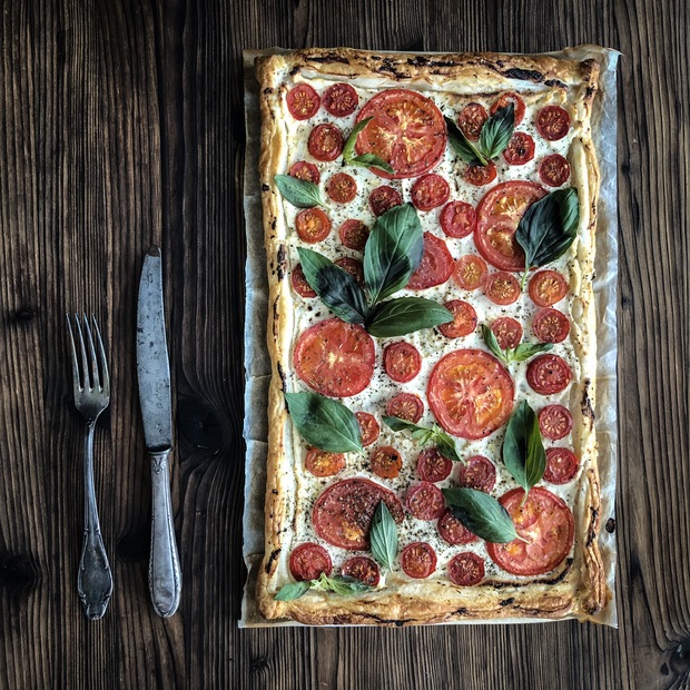 TOMATEN TARTE – SCHNELL UND EINFACH