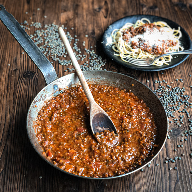 RISOTTO MIT GEBRATENEM CICORINO ROSSO