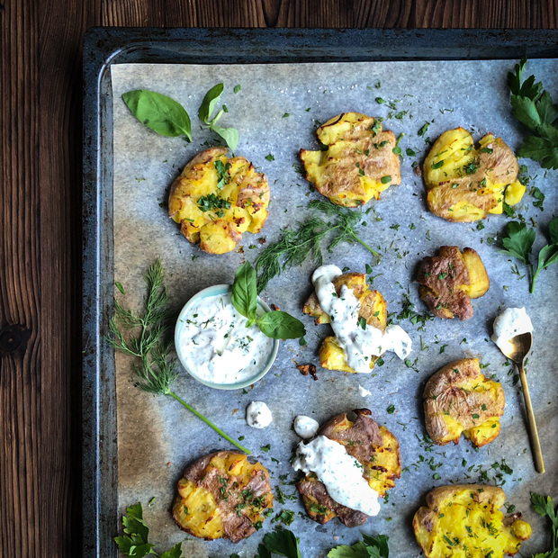 SMASHED POTATOES