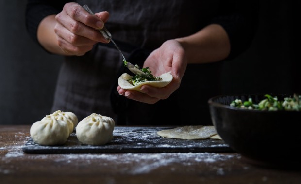 Homemade Vegi-Momos à la Tenz