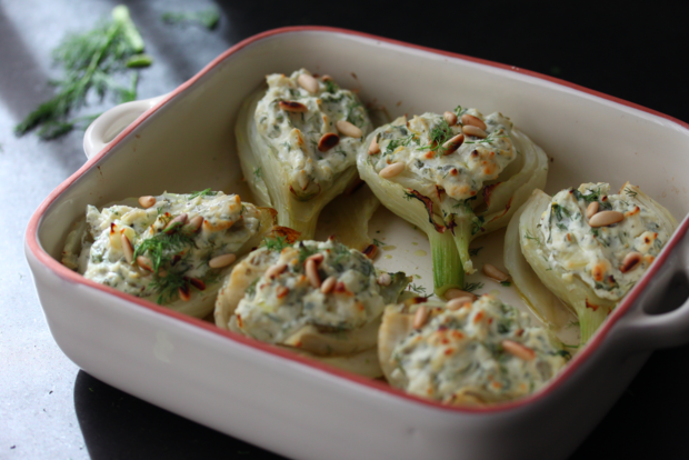 Fenchel mit Kräuter-Ricotta