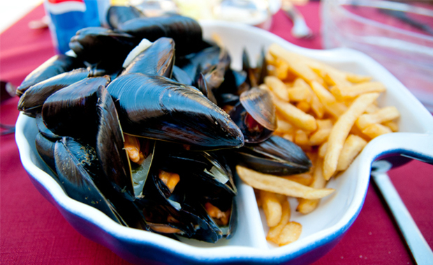 Moules-frites, c'est chic!