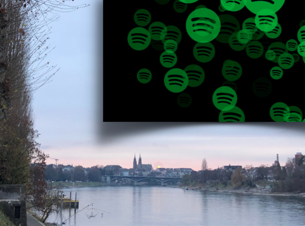 Spotify Listen mit Musik aus der Stadt