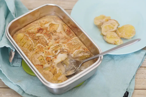 Veganer Kartoffelgratin