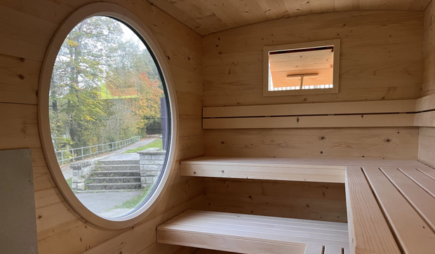 5 Outdoor-Saunas in Bern