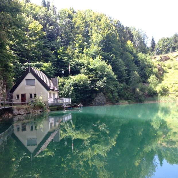 Wanderung: Le lac vert