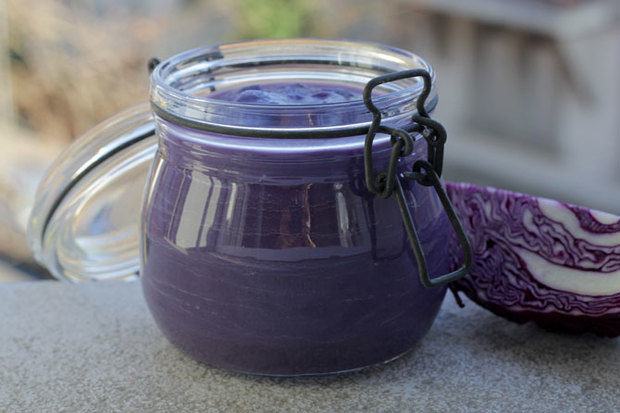 Rotkohlsuppe im Glas oder: Setz doch mal die violette Brille auf.