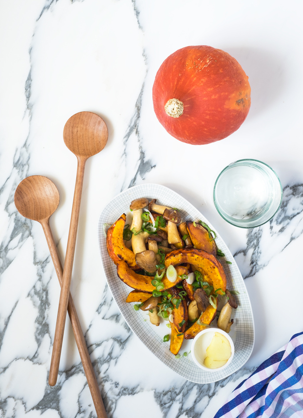 pan fried polenta & mushroom ragu: celebrating...