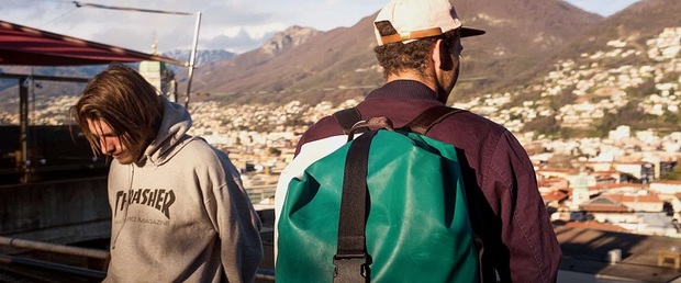 Un sac de voyage Freitag à emprunter!