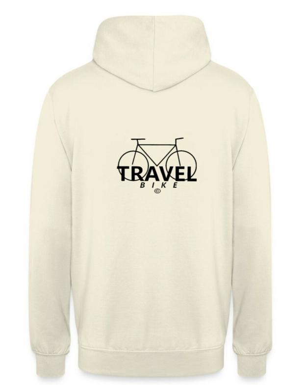 Travel Bike Hoodie Beige