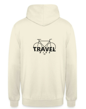 Travel Bike Hoodie Beige