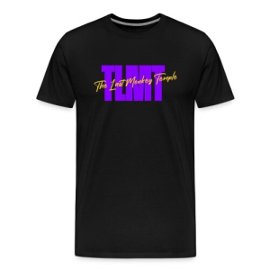 Monkey Temple Purple - Männer T-Shirt