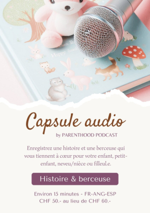 Audio Capsule "Story and Lullaby": Create your own personalized audio story and lullaby