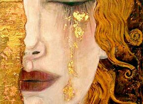 Event • Acrylic & Gold Foil • Golden Tears (in...