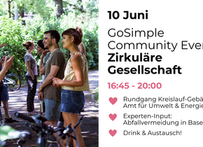 Zirkuläre Gesellschaft – GoSimple Community Event