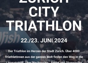 Zürich City Triathlon - Startplatz olympisch, 23.06.24