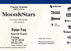 2x Ticket für Peter Fox & Stresse Locarno Moon &...