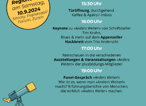 Regionaltag «Anders weiter!» der Bildungswoche 2024!