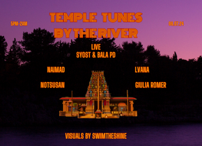 Temple Tunes by the river 6.July