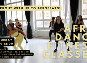 Free Afrobeats Dance Fitness Class in Zürich!