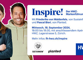 INSPIRE! Der HWZ Markenführungstalk