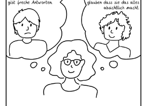 Comics Ausstellung: Mein Leben als Autistin