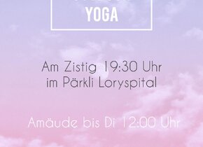 Outdoor Yoga beim Loryplatz / Loryhaus Bern