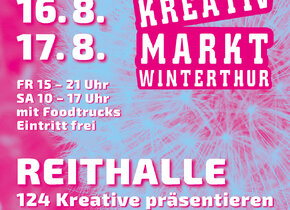 Kreativmarkt in der Grossen Reithalle Winterthur