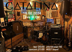 CATALINA live am 19. August in der tja-bar