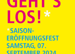 Jetzt geht’s los! Unser Saisonstart-Fest.