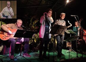 Bir­th­day Vo­cal Jazz in der Vil­la mit Trio­Art+...