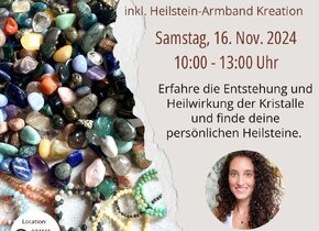 Heilstein-Armband Workshop