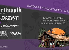 Hardcore Konzert Nacht - Northwalk, Ordem, Cruel...