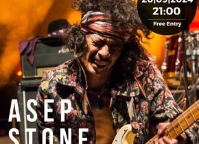 ASEP STONE 'solo' playing JIMI HENDRIX