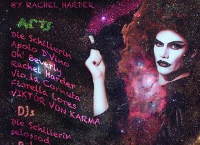 „Drags and Queers outerspace“ by Rachel Harder