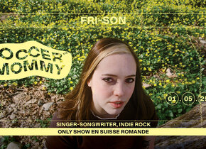 SOCCER MOMMY (US) + Support: Bored At My Grandmas House (US)