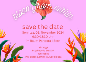 "Bloom from within" - Yoga & Breathwork Event