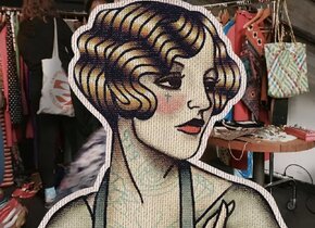 „vintage flea market“ im PROGR / Turnhalle. Am 21....