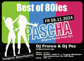 PASCHA-PARTY Best of 80s