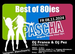 PASCHA-PARTY Best of 80s