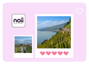 noii hiking in Lavaux (UNESCO)