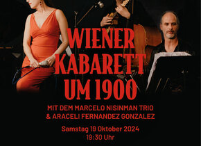 Wiener Kabarett um 1900 mit dem Marcelo Nisinman trio...