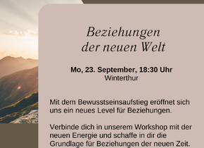 Workshop Beziehungen der neuen Zeit