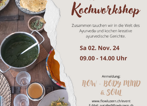 Ayurveda Kochworkshop in Luzern