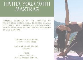 HATHA YOGA WITH MANTRAS