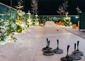 Eisstockschiessen am Uetliberg